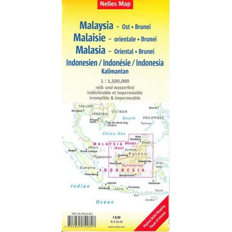 MALAISIE EAST - BRUNEI - INDONESIE - KALIMANTAN