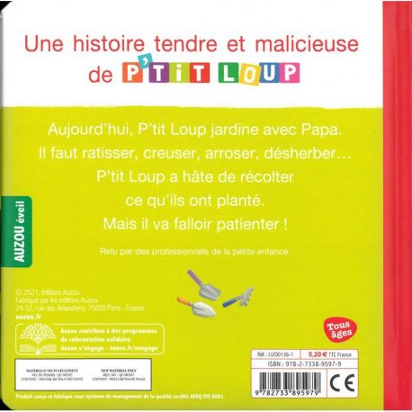 P'TIT LOUP APPREND A JARDINER
