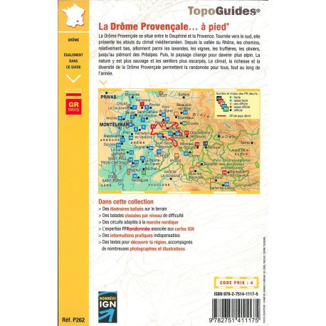 GRP LA DRÔME PROVENCALE À PIED P262