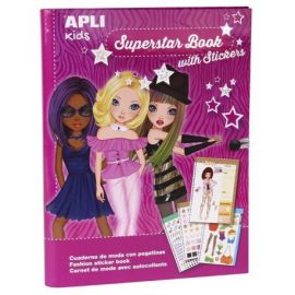 CARNET DE MODE AVEC STICKERS