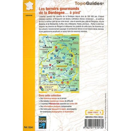LES TERROIRS GOURMANDS DE LA DORDOGNE A PIED D241