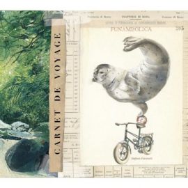 CARNET DE VOYAGE - NATFARA - B02 PETIT FORMAT - PHOQUE