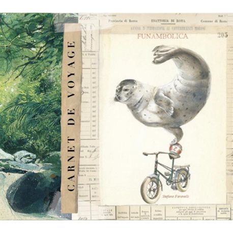 CARNET DE VOYAGE - NATFARA - B02 PETIT FORMAT - PHOQUE