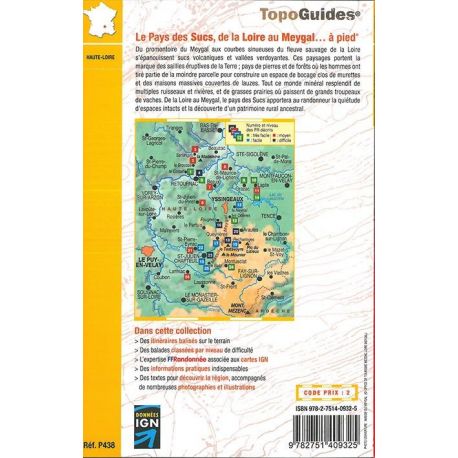 LE PAYS DES SUCS, DE LA LOIRE AU MEYGAL A PIED P438