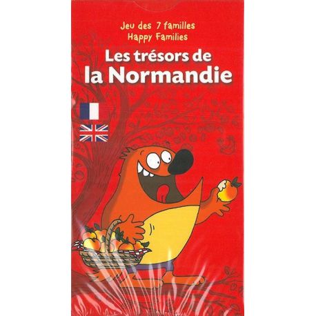 LES TRESORS DE LA NORMANDIE LE JEU DE 7 FAMILLES