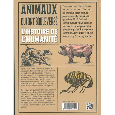 CES ANIMAUX QUI ONT BOULEVERSE L'HISTOIRE DE L'HUMANITE