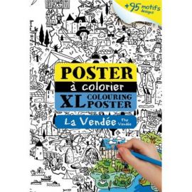 LA VENDEE POSTER A COLORIER XL