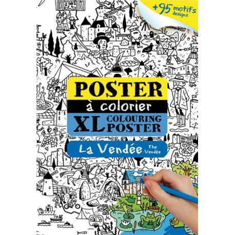 LA VENDEE POSTER A COLORIER XL