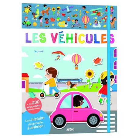 LES VEHICULES - MES TOUT 1ERS AUTOCOLLANTS