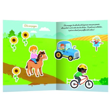 LES VEHICULES - MES TOUT 1ERS AUTOCOLLANTS