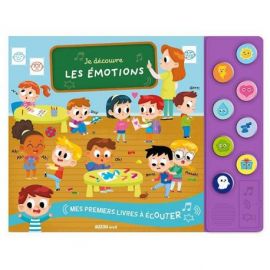 JE DECOUVRE LES EMOTIONS - MES 1ERS LIVRES A ECOUTER
