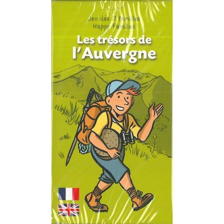 LES TRESORS DE L'AUVERGNE JEU DES 7 FAMILLES