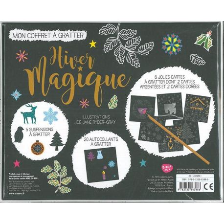 HIVER MAGIQUE MON COFFRET À GRATTER