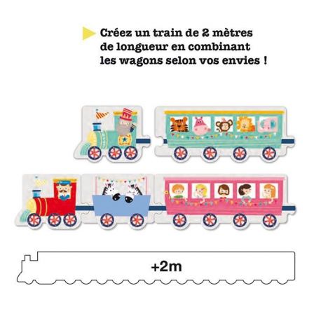 BOITE PUZZLE TRAIN 20 PIECES