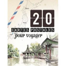 20 CARTES POSTALES POUR VOYAGER