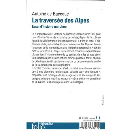 LA TRAVERSÉE DES ALPES