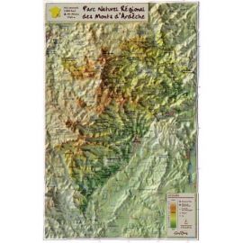 PNR DES MONTS D'ARDECHE 21 CM X 31 CM