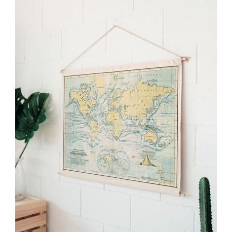 CARTE WOODY COTTON OCEANS 60 CM X 90 CM