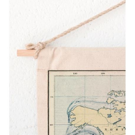 CARTE WOODY COTTON OCEANS 60 CM X 90 CM