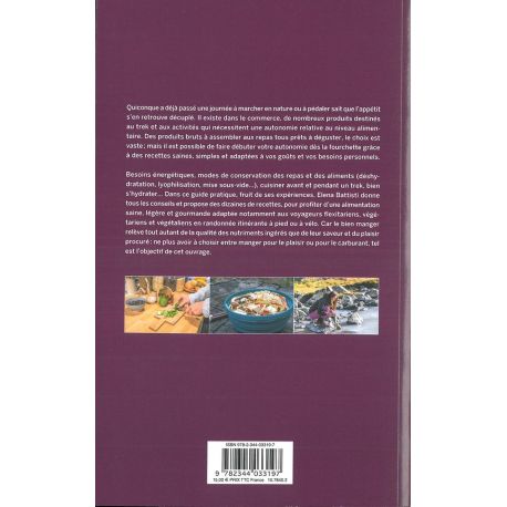 FOOD TREK - LA CUISINE POUR LES VOYAGEURS A PIED OU A VELO