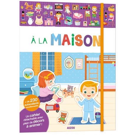 A LA MAISON - MES TOUT 1ERS AUTOCOLLANTS