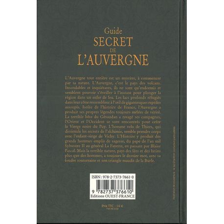 GUIDE SECRET DE L'AUVERGNE