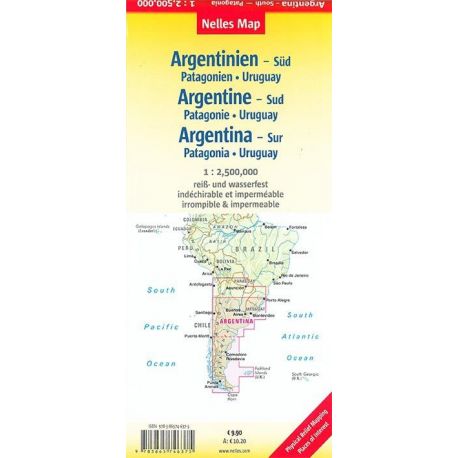 ARGENTINA : SOUTH - PANTAGONIA URUGUAY