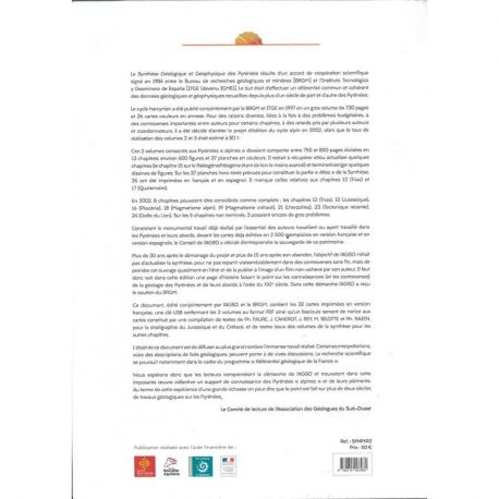 SYNTHESE GEOLOGIQUE ET GEOPHYSIQUE DES PYRENEES T2 ET T3
