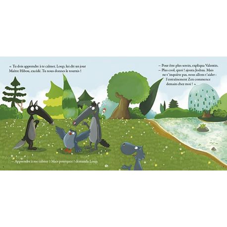 LE LOUP QUI APPRIVOISAIT SES EMOTIONS GRAND FORMAT