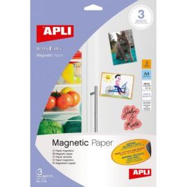 PAPIER MAGNETIQUE POCHETTE DE 3 FEUILLES