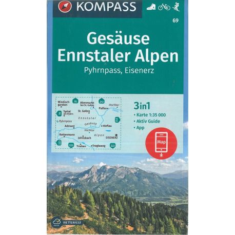 69 GESAUSE - ENNSTALER ALPEN - PYHRNPASS - EISENERZ