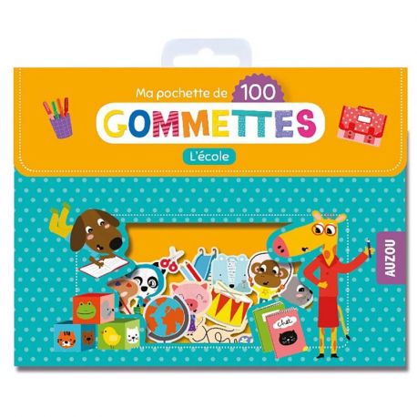 L'ECOLE - POCHETTE 50 GRANDES GOMMETTES