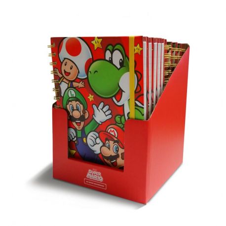 CARNET SPIRALES SUPER MARIO RUN