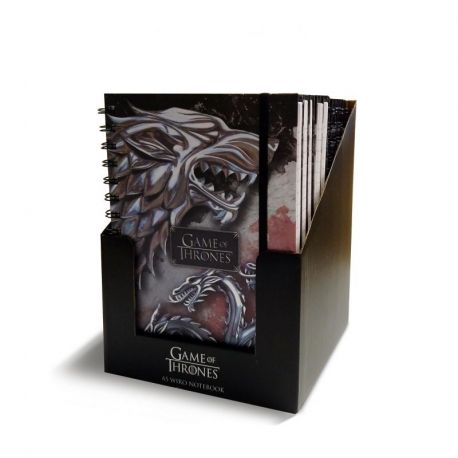 CARNET SPIRALES STARK & TARGARYEN