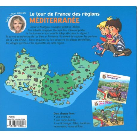 MEDITERRANEE - LE TOUR DU MONDE DES REGIONS - COFFRET OSCAR ET MARGAUX