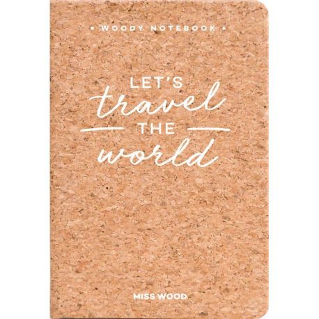 TRAVEL THE WORLD - CARNET DE NOTES A6 EN LIEGE