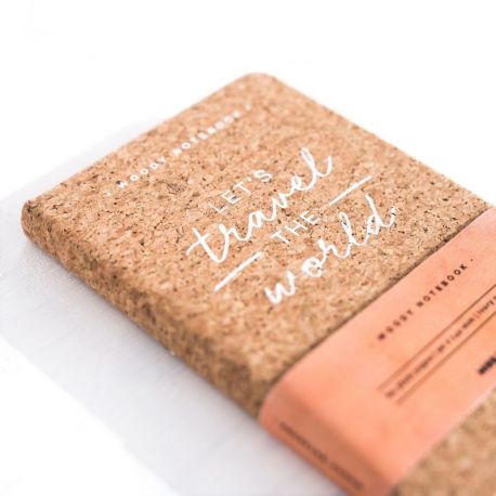 TRAVEL THE WORLD - CARNET DE NOTES A6 EN LIEGE