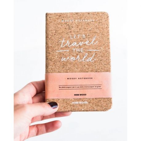 TRAVEL THE WORLD - CARNET DE NOTES A6 EN LIEGE