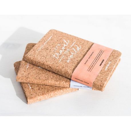 TRAVEL THE WORLD - CARNET DE NOTES A6 EN LIEGE