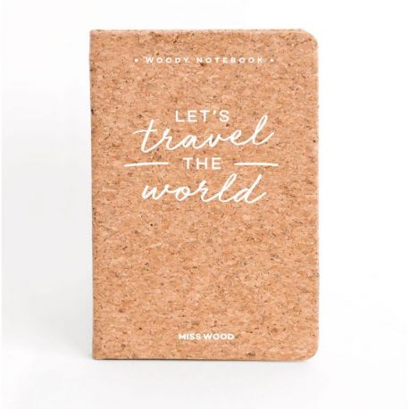 TRAVEL THE WORLD - CARNET DE NOTES A6 EN LIEGE