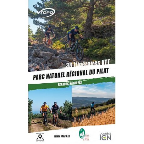 PARC NATUREL REGIONAL DU PILAT 38 ITINERAIRES VTT