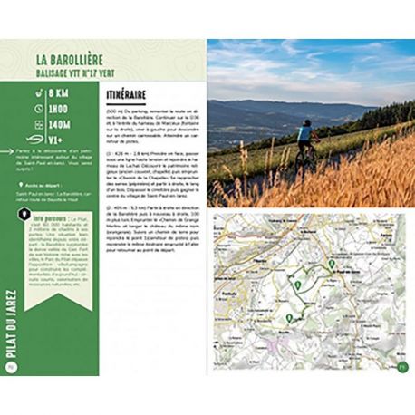 PARC NATUREL REGIONAL DU PILAT 38 ITINERAIRES VTT