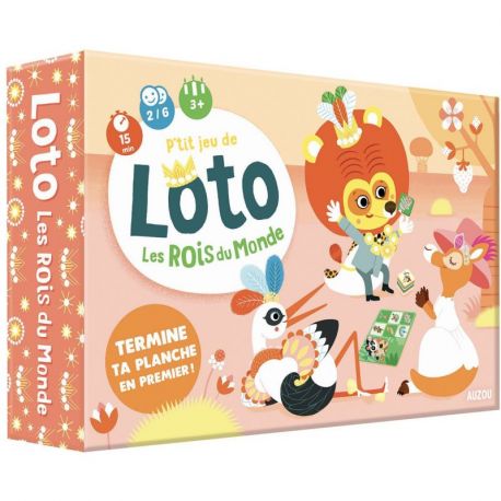 P'TIT JEU DE LOTO LES ROIS DU MONDE