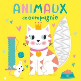 ANIMAUX DE COMPAGNIE LIVRE A TOUCHER EN SILICONE