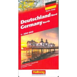ALLEMAGNE NORD DG 1/500 000