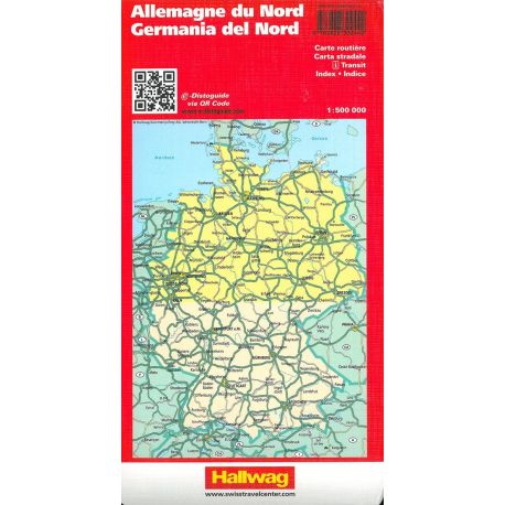 ALLEMAGNE NORD DG 1/500 000