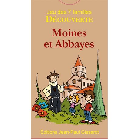MOINES ET ABBAYES JEU 7 FAMILLES DÉCOUVERTES