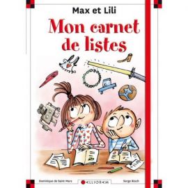 MON CARNET DE LISTES MAX ET LILI