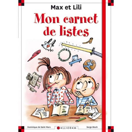 MON CARNET DE LISTES MAX ET LILI