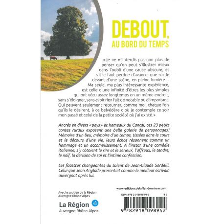 DEBOUT, AU BORD DU TEMPS